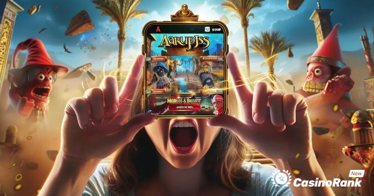 Bästa nya onlinespelautomater: Aarupolis, Gnomes & Giants, Midnight Thirst, Fist of Destruction