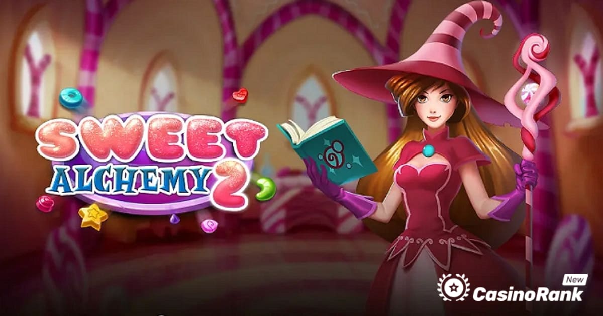 Play'n GO debuterar Sweet Alchemy 2 slotspel
