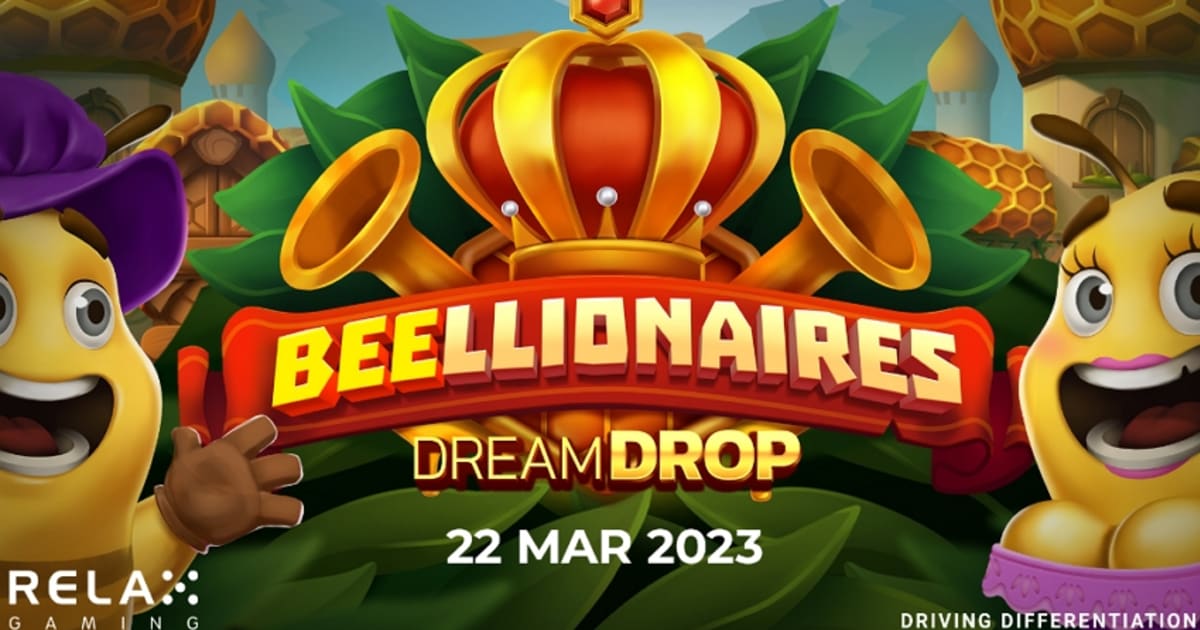 Relax Gaming lanserar Beellionaires Dream Drop med 10 000x utbetalning