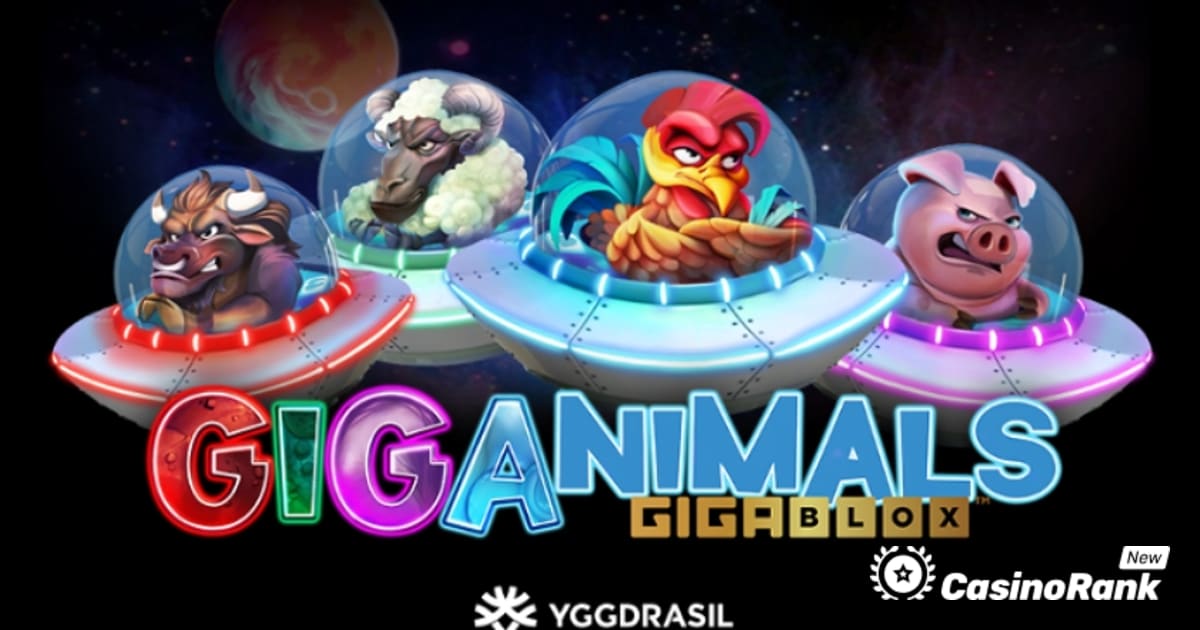 Gå på en intergalaktisk resa i Giganimals GigaBlox av Yggdrasil
